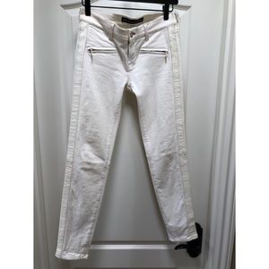 Ralph Lauren 400 Jeans w/ Leather Stripe